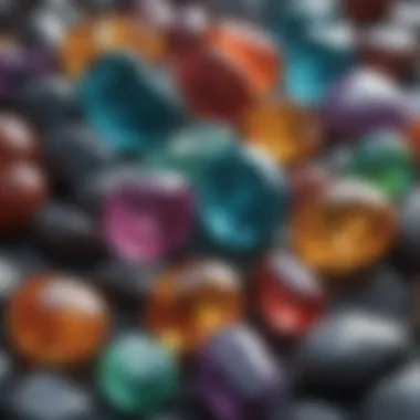 Colorful Gemstones of Ireland A stunning array of colorful gemstones from Ireland