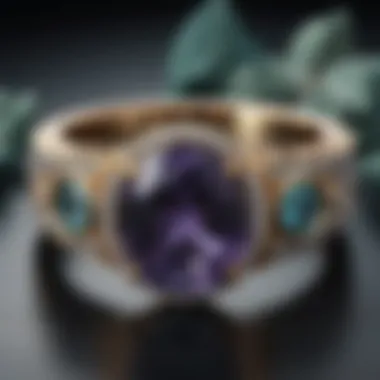 Stunning jewelry pieces featuring alexandrite, showcasing its application in high-end collectibles.