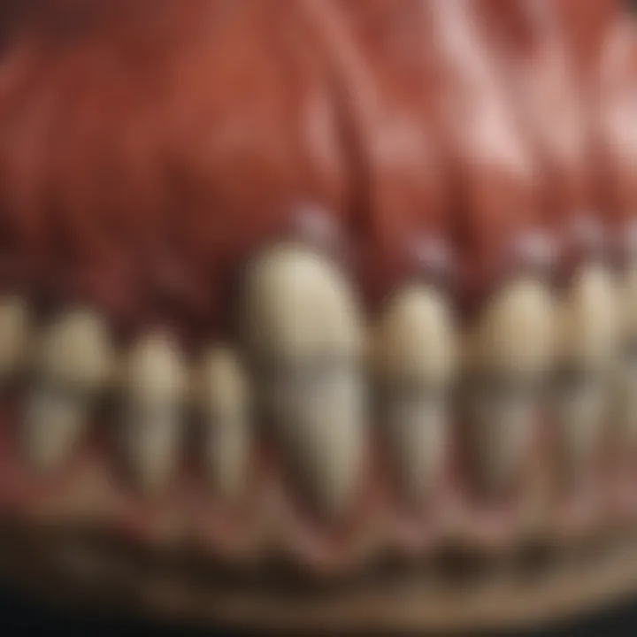 Illustration of Tyrannosaurus dental wear patterns