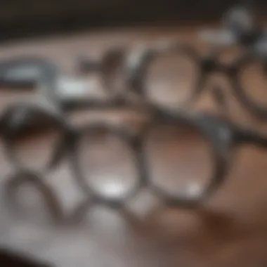 Types of Magnifying Loupes Comparison of different types of magnifying loupes on a table