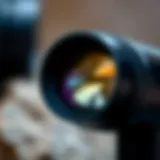 Close-up view of a high-quality loupe showcasing lens clarity