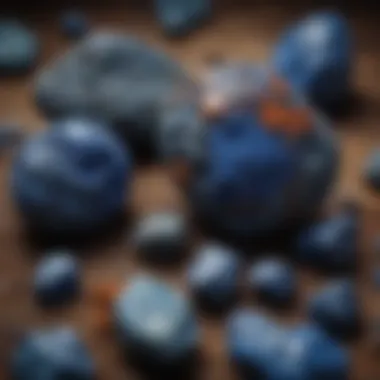 Cultural Significance of Azurite in Historical Artifacts Historical artifacts made from azurite, demonstrating its cultural significance