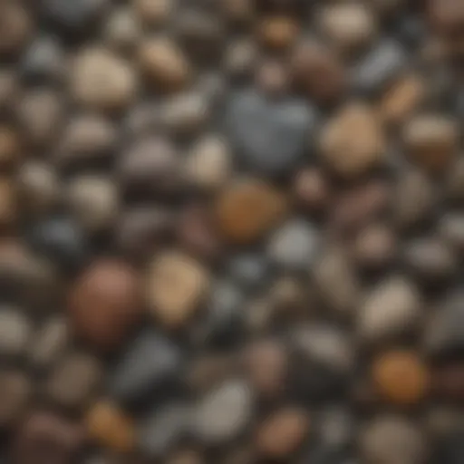 A collection of various rocks showcasing different textures and colors