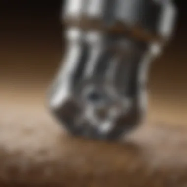 Diamond-Coated Bit for Precision Cutting Close-up of a diamond-coated Dremel bit