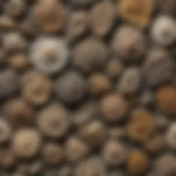 A stunning display of authentic fossils showcasing diverse specimens