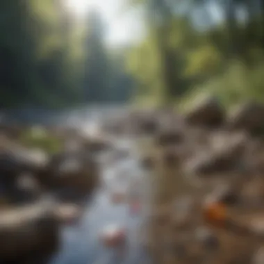 Finding Gems by the River A serene riverbank ideal for gem sifting