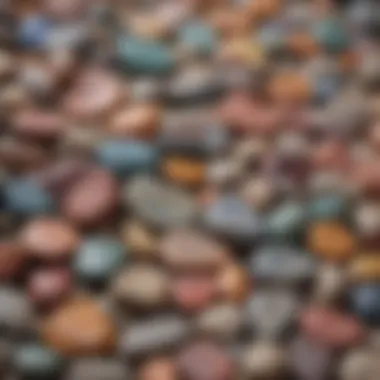Vibrant Display of Quartzite Colours A vibrant display of various quartzite colours