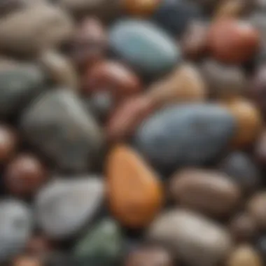 Diverse Polished Rock Collection A selection of polished rocks showcasing different colors and textures