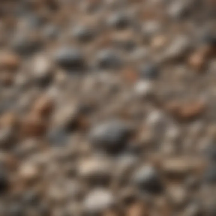 A detailed view of various rock sifter types with different mesh sizes and materials.