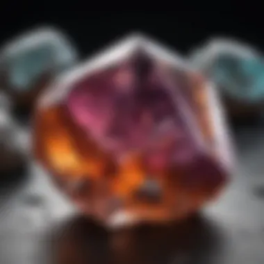 Benefits of Crystal Identification Apps A colorful infographic summarizing the benefits of using crystal identification apps
