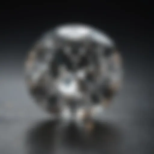 Diamond polished to highlight its hardness