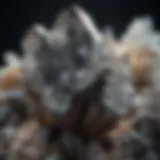 A stunning close-up of igneous rock showcasing its crystalline structure