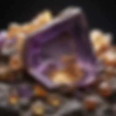 Geological Origins of Ametrine Geological formation of ametrine