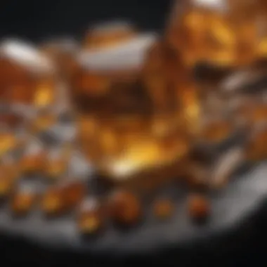 Historical Artifacts with Natural Citrine Historical artifacts featuring natural citrine