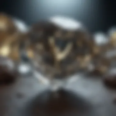 Comparison of natural and synthetic diamonds