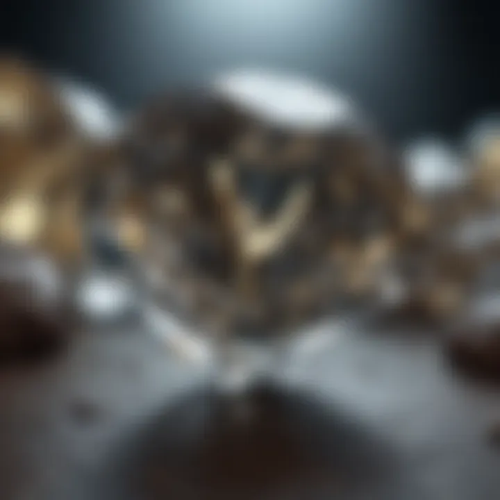 Comparison of natural and synthetic diamonds