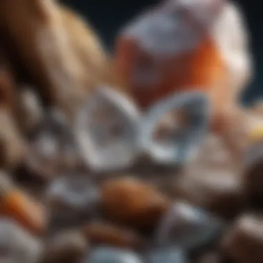 The Beauty of Natural Crystals Geological formations showcasing various types of crystals