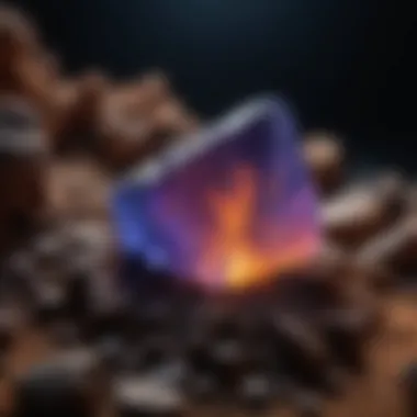 Mineral Fluorescence Under UV Light Comparison of minerals' fluorescence properties under ultraviolet light