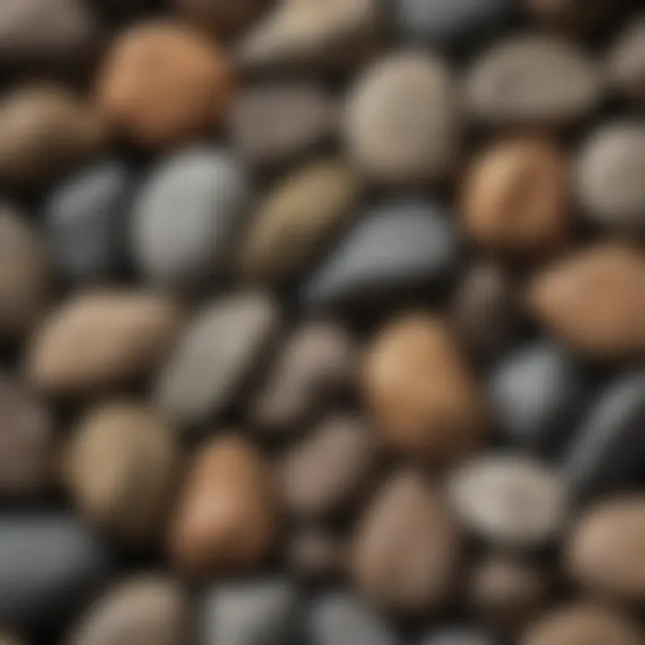 Showcasing various rock types suitable for Dremel tools