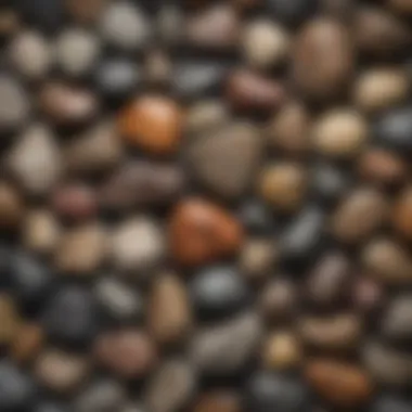 Diverse Unpolished Rock Collection A stunning collection of unpolished rocks showcasing their natural textures and colors.