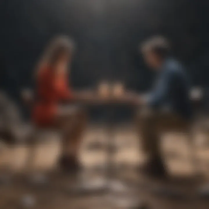Psychological impact of dating methods illustrated conceptually