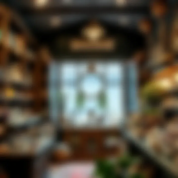 Charming Metaphysical Shop Interior An inviting metaphysical shop showcasing crystals and spiritual items