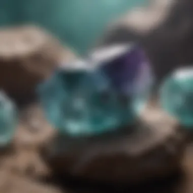 Ethical Practices in Fluorite Collection Ethical collection of fluorite specimens.