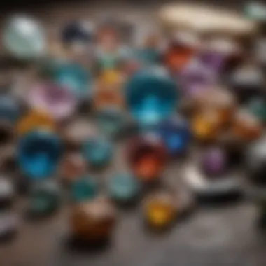 A collection of tools used for gemstone identification