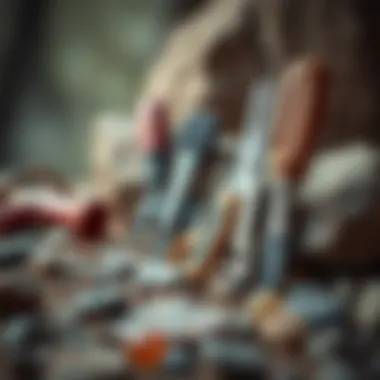 Essential Tools for Rock Hunting Essential rock hunting tools set