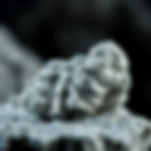 Natural Beauty of Silver Ore High-resolution image of silver ore showcasing its natural beauty and geological context.