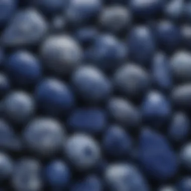 Cultural Significance of Sodalite Artistic depiction of sodalite in various cultural artifacts, demonstrating its historical significance