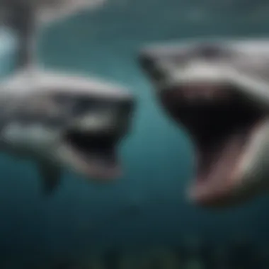 Comparative Size of Megalodon and Great White Shark