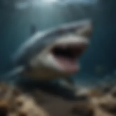 Megalodon in Ancient Oceans