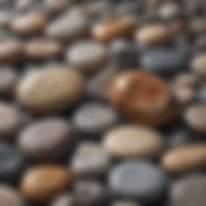 An elegant display of stones used in modern energy practices