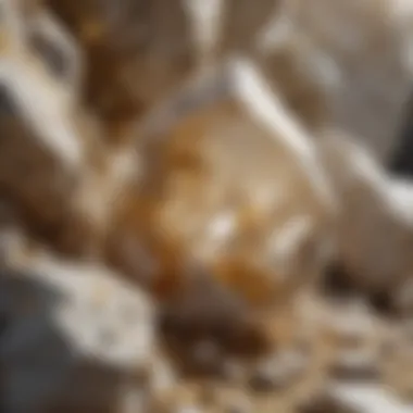 Geological Formation of Quartz with Gold Geological formation of quartz with gold