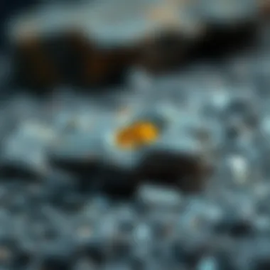 The Unique Magnetic Properties of Lodestone A natural lodestone showcasing its magnetic properties