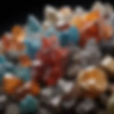 Diversity of Mica Crystals Various types of mica crystals in different colors and forms