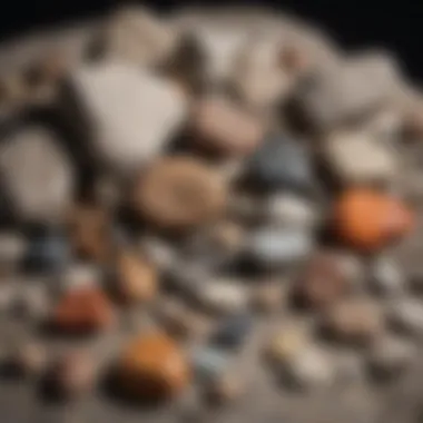 An Organized Rock Kit for Easy Identification An organized rock kit with labels for easy identification and study.