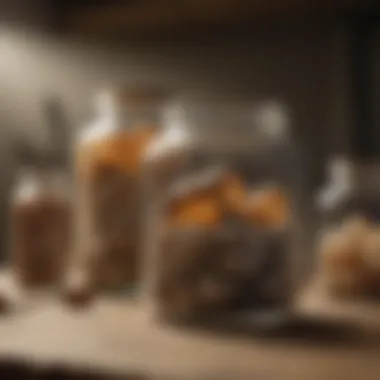 Innovative Specimen Jars for Effective Fossil Storage Modern specimen jars for fossil preservation.
