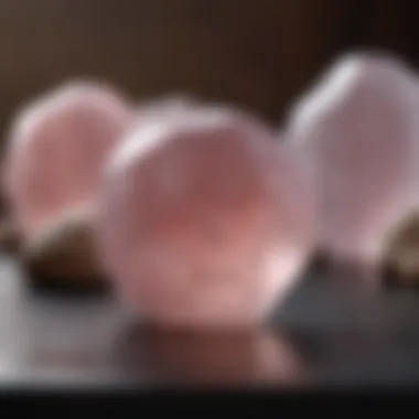 Online shopping experience for rose quartz